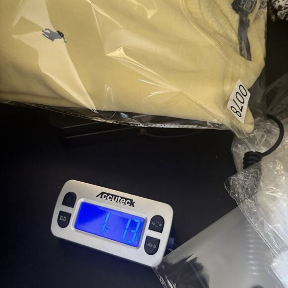 Polo Ralph Lauren Crewneck Pullover Sweatshirt Yellow Men’s Size L Y2K Preppy - Picture 11 of 11